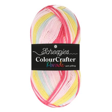 Scheepjes Colour Crafter Parade Garn 602 Pastell Fest Scheepjes Colour Crafter Parade Garn 602 Pastell Fest