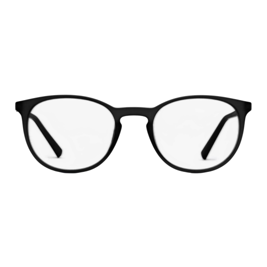 Luxreaders Stockholm Black Blue Light Blue Light LUX027 Unisex Acetate