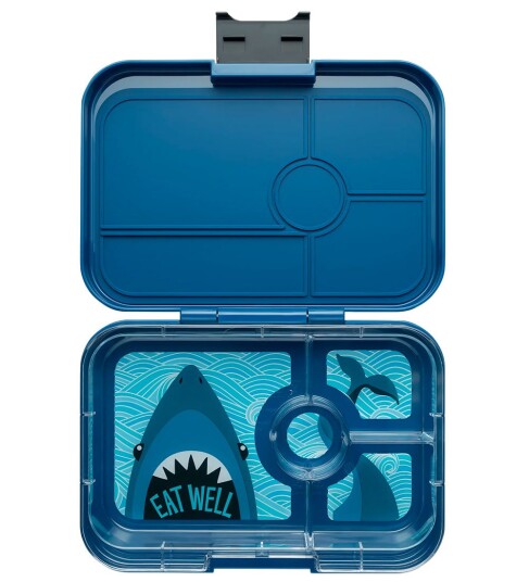 Yumbox Tapas XL 4 Sections Lunch Box Monte Carlo Blue/Shark