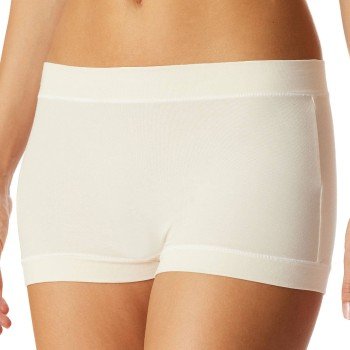Schiesser Truser Unique Cotton Boyshort Elfenben bomull X Large Dame