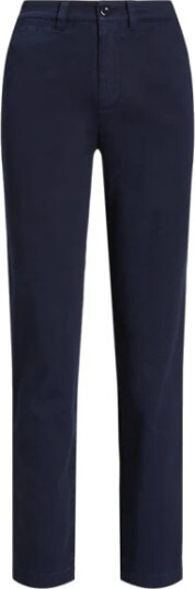 Lauren Ralph Lauren Slim Fit Stretch Chino Pant - Blue - 44