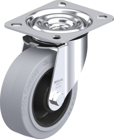 Blickle 313395 Le-Poev 100R-Sg Hjul - Hjuldiameter 100 Mm, Bæreevne (Maks.) 150 Kg - 1 Stk