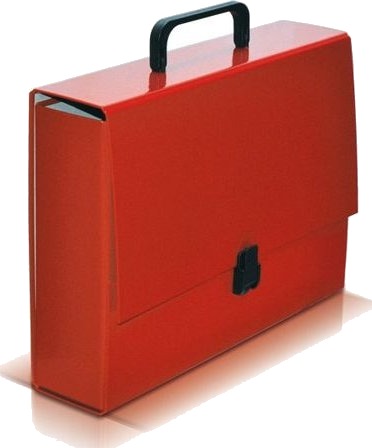 Vaupe Mappe Vaupe Classic Ii 8 Cm Rød 305/01