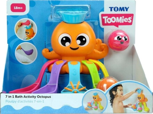 Tomy Toomies 7 in 1 Bath Activity Octopus