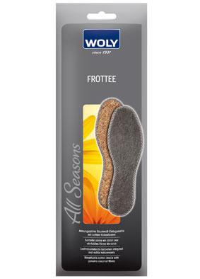 Woly Frottee Skosåler Grey 42