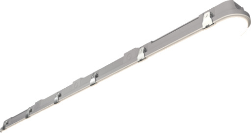 4lite Valde lysarmatur med nødlys 46 70W 180 cm