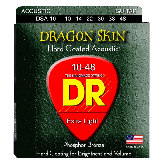 DR Strings Dragon Skin DSA10 010-048 Lite