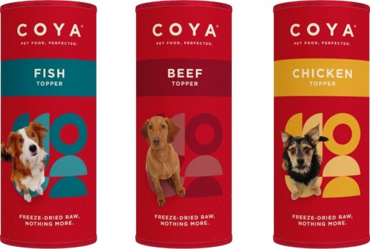 Coya Adult Dog Topper Mikspakke 3 Sorter 3 X 50 G
