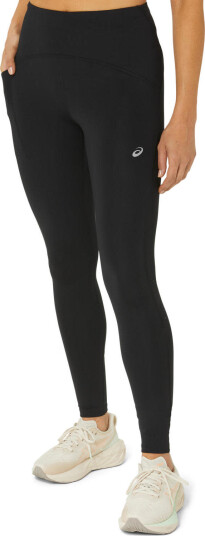 Asics Women's Road High Waist Tight Performance Black XL, Performance Black Asics Women's Road High Waist Tight Performance Black XL, Performance Black