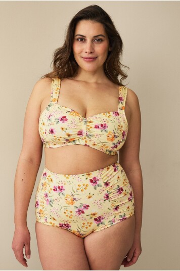 Ellos Plus collection   Bikinitruse med shaping effekt   Gul