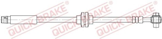 Bremseslange QUICK BRAKE 50.207X Bremseslange QUICK BRAKE 50.207X