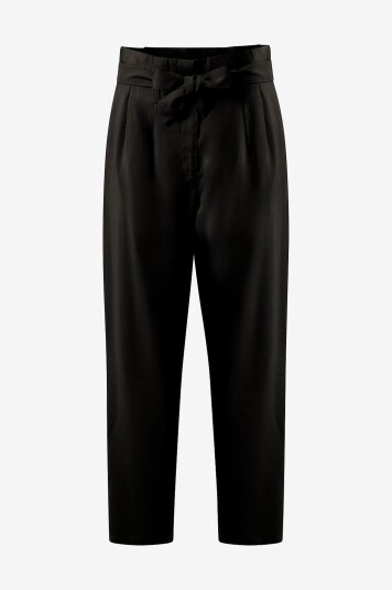Vila - Bukser viKaya HW 7/8 Pant - Svart Vila - Bukser viKaya HW 7/8 Pant - Svart