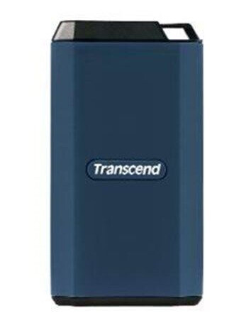Transcend ESD410C Ekstern 1TB SSD med USB-C - Kryptert Mørk Blå