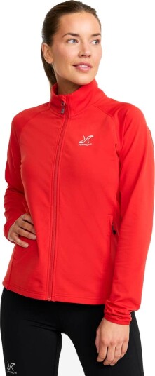Revolutionrace Evolution Light Stretch Fleece Dame Lava Falls 2XL Dame Overdeler Fleece & midlayers