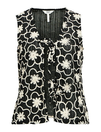 Object Objcalla Re S/L Tie Top 138 - Black - 36