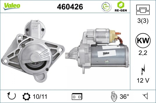 Starter VALEO 460426 Starter VALEO 460426