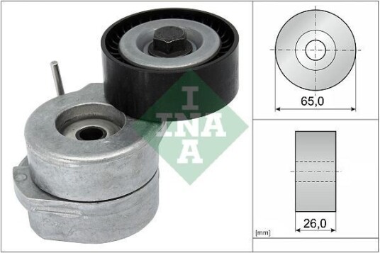 INA 534 0053 10 Spennarm, vifterem