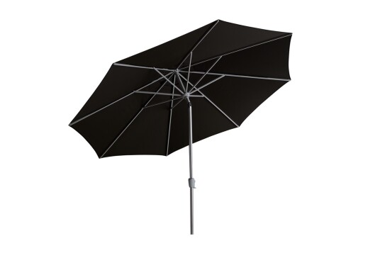 Brafab Abriola parasoll Charcoal Black 330 cm Svart