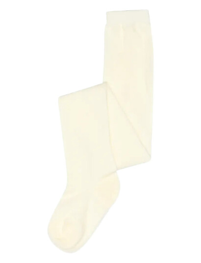 mp Denmark Wool/Cotton Tights - Cream - 92