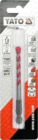 Yato Universalbor Hex 7 Mm