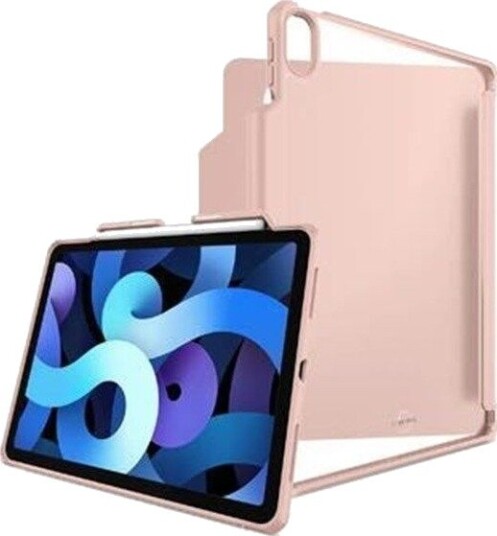ITSKINS HYBRID SOLID FOLIO cover for iPad Air 2020 (4th gen.). Rose gold