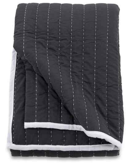 Venture Home Design Juni sengeteppe Hvit/antracit 150 x 250 cm 1695533-03-78 1695533-01-78