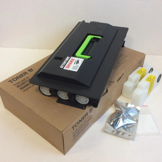 TB Toner Sort (34.000 sider) erstatter Olivetti B0876 TB Premium toner