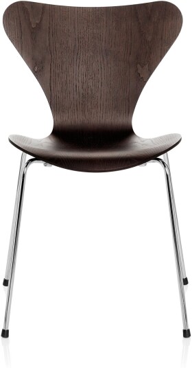 Fritz Hansen - 3107 Series 7 Fully Stained Oak Veneer Spisestoler Arne Jacobsen