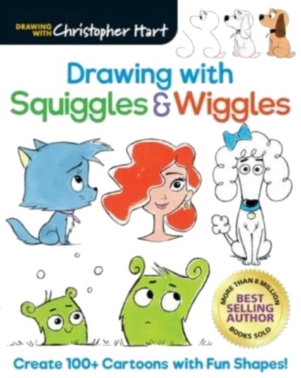 Drawing With Squiggles & Wiggles Av Christopher Hart