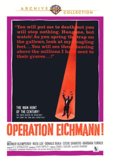 Operation Eichmann DVD