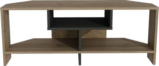 Torlin TV-benk 120 cm - Valnøtt/Hvit
