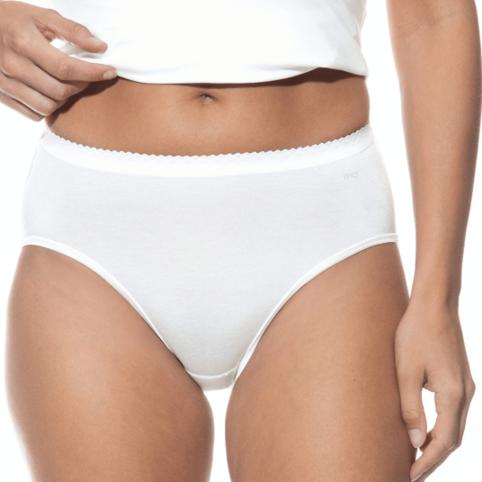 Mey Truser Lights Hipster Brief Hvit 46 Dame