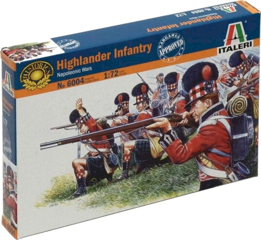 Italeri 1/72 Highland Infantry Figurer Italeri 1/72 Highland Infantry Figurer