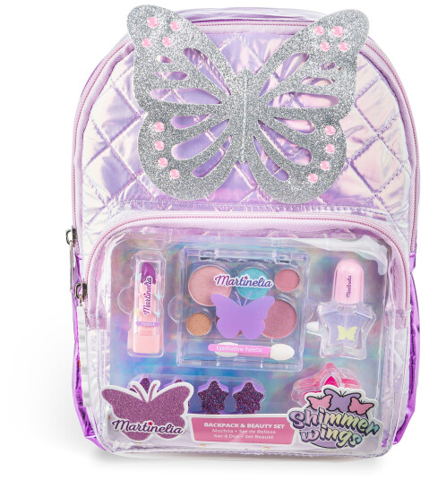 Martinelia Shimmer Wings Backpack & Beauty Set AQ-12249