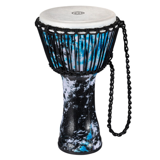 Meinl Padj8-M-F Travel Rope Djembe 10 Galactic Blå Tie Dye
