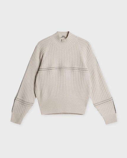 J.Lindeberg Nora Knitted Sweater Moonbeam
