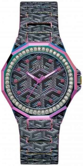 Guess Dameklokke GW0597L2 Misfit Grå/Stål Ø38 mm