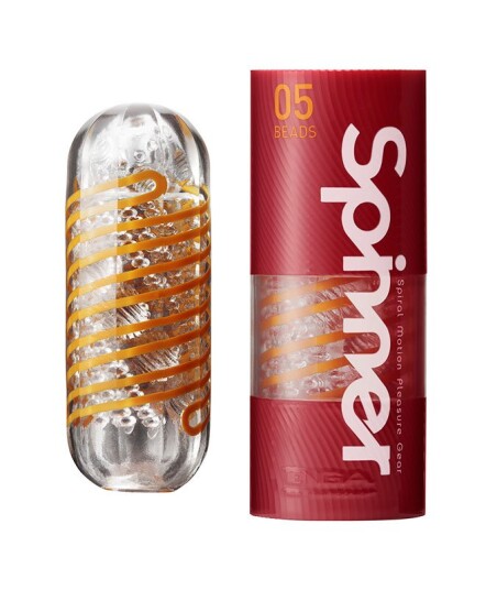 Tenga Spinner Beads Masturbator - Klar Tenga Spinner Beads Masturbator - Klar