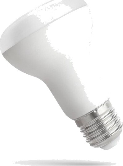 Spectrum E27 7W R63 LED pære Kald hvit reflektorpære Dimbar : Ikke dimbar Kulør : Kald