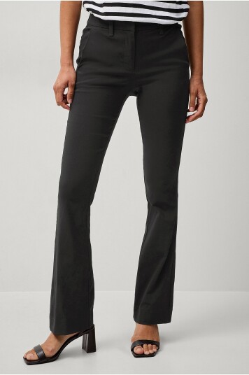 Ellos Collection Flexy Bootcut bukser i superstretch Svart