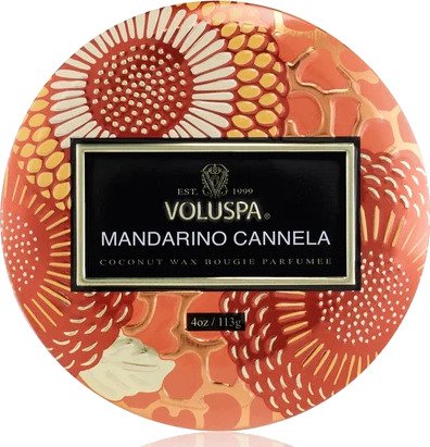 Voluspa Candle Mandarino Cannela Mini Tin 113g