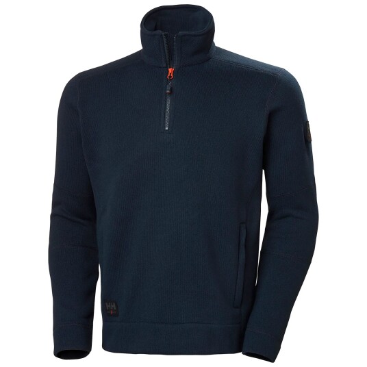 HH Workwear Workwear Helly Hansen Kensington Strikket Fleecejakke Med Halv Glidelås XXL