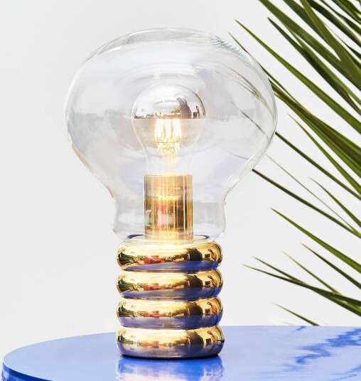Bulb Brass bordlampe – Ingo Maurer   Stue   Design   Metall