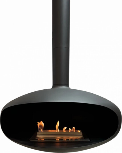 Icon Fires DEN IKONISKE biopeisen Svart