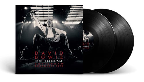 David Bowie  Dutch Courage  Rotterdam Broadcast 1976  LP/Vinyl