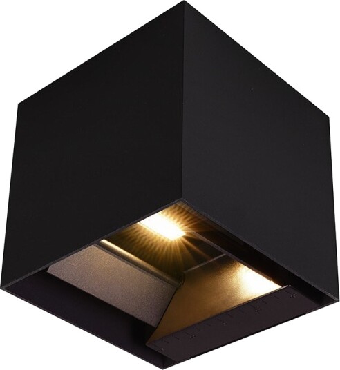 V Tac V Tac 9W Solara vegglampe med sensor   Solcelle IP65 3 i 1 CCT sort   Kulør : 3 i 1