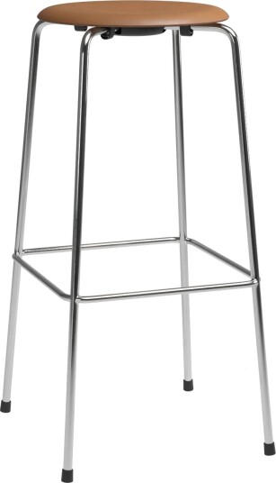 Fritz Hansen High Dot Barkrakk H76 4 bent Krom/ Lær Fritz Hansen High Dot Barkrakk H76 4 bent Krom/ Lær