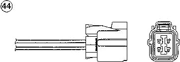 Lambdasonde NGK 93850