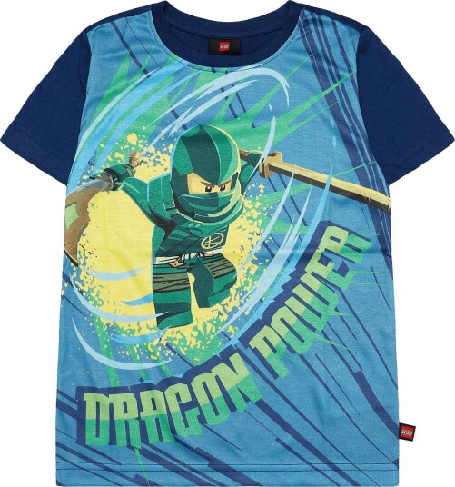 Lego Wear Lwtano 206 - T-Shirt S/S - DARK BLUE - 146