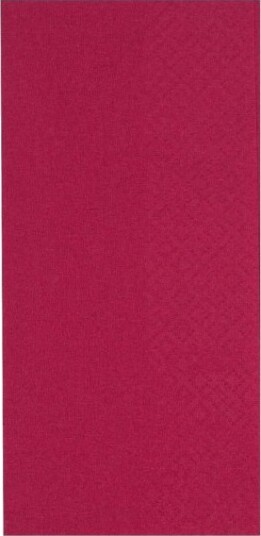 Middagsserviet Abena Gastro 2 Lags 1/8 Fold 40X40cm Bordeaux 20 Stk.
